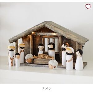 Pottery Barn Light-Up Nativity Set